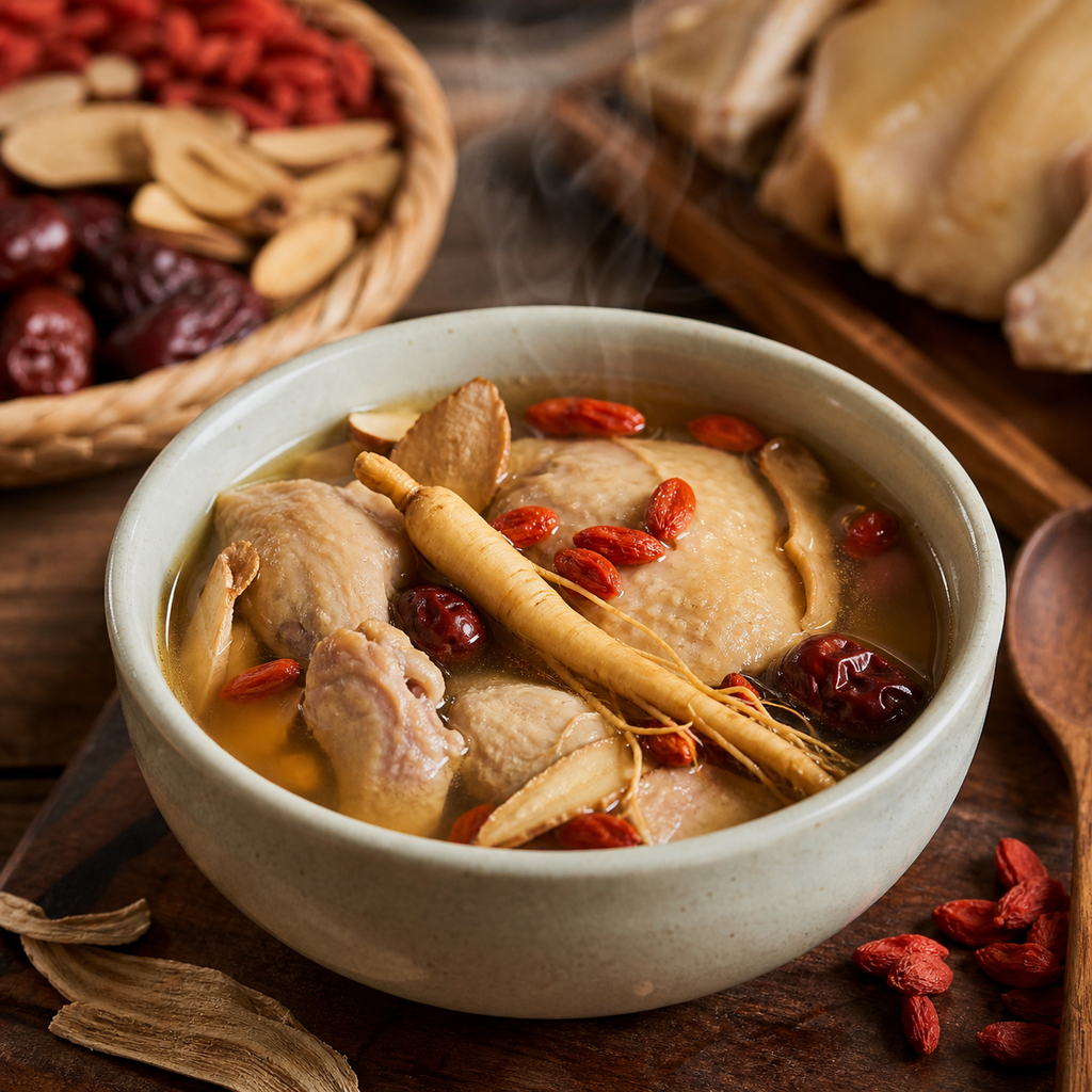 Herbal Chicken Soup